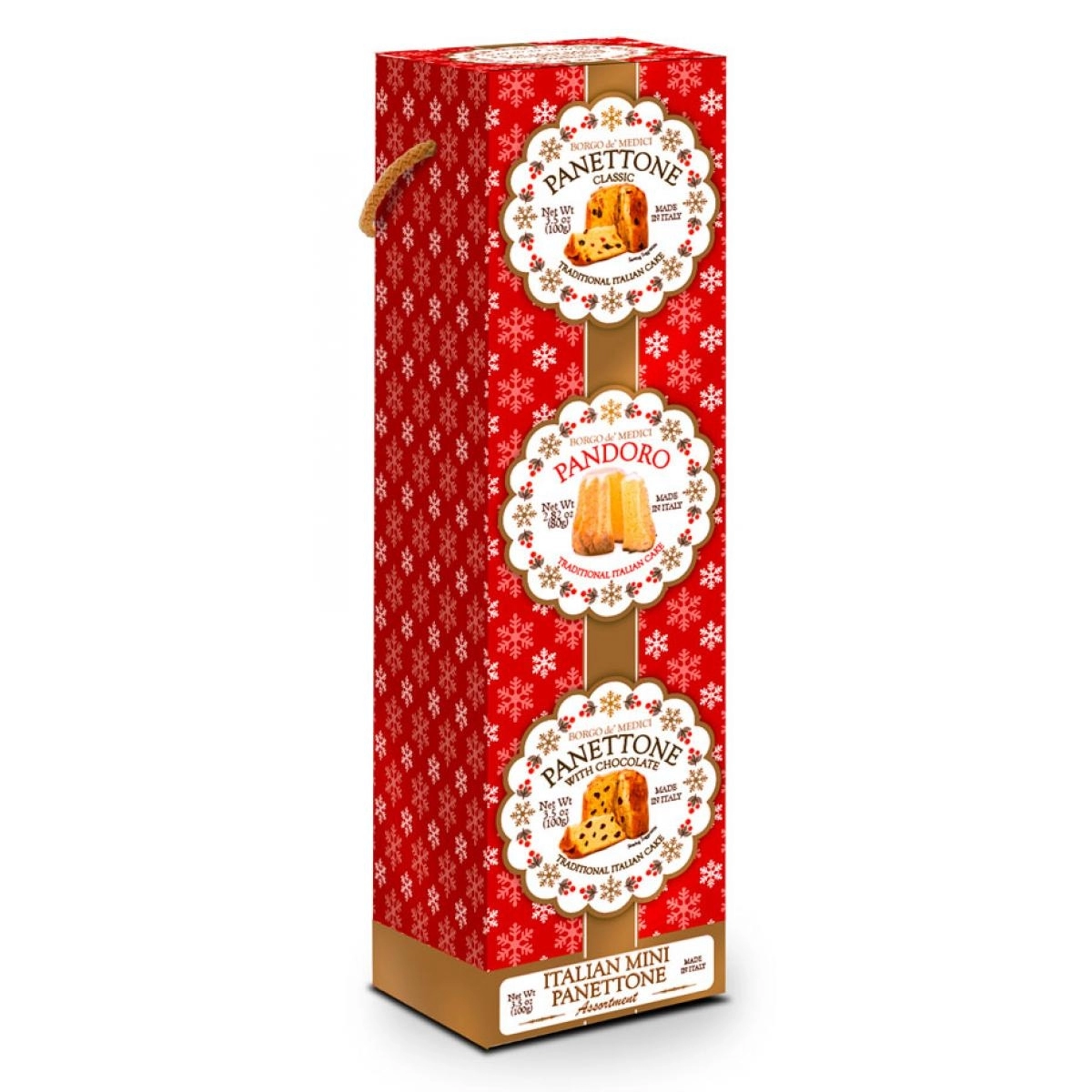 Set De Mini Panettone si Pandoro 3 buc 280G